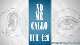 no me callo